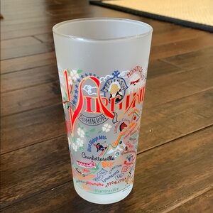 Catstudio Virginia Souvenir Frosted Glass NWT
